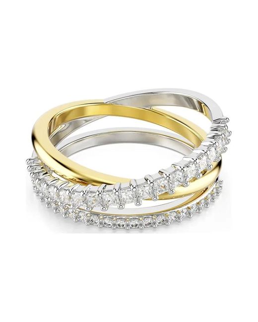 Swarovski Metallic Hyperbola Ring
