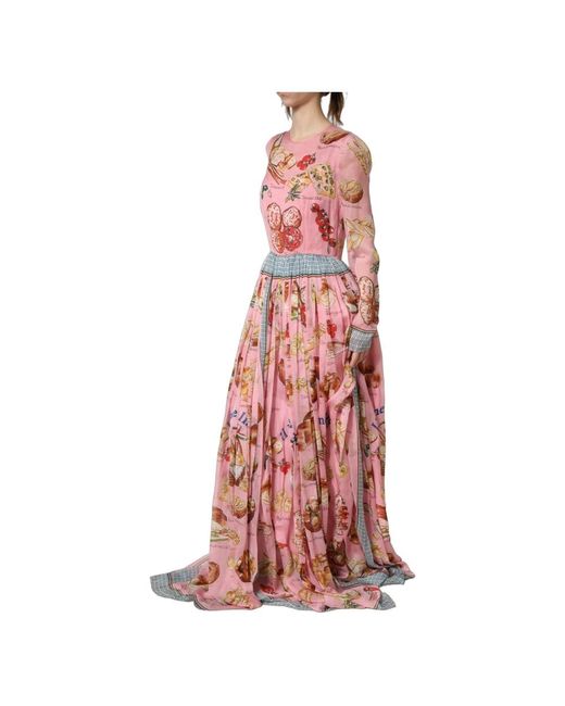 Dolce & Gabbana Pink Gowns
