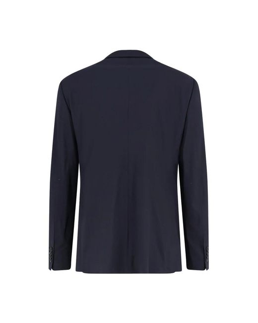 Giorgio Armani Blue Double Breasted Suits for men