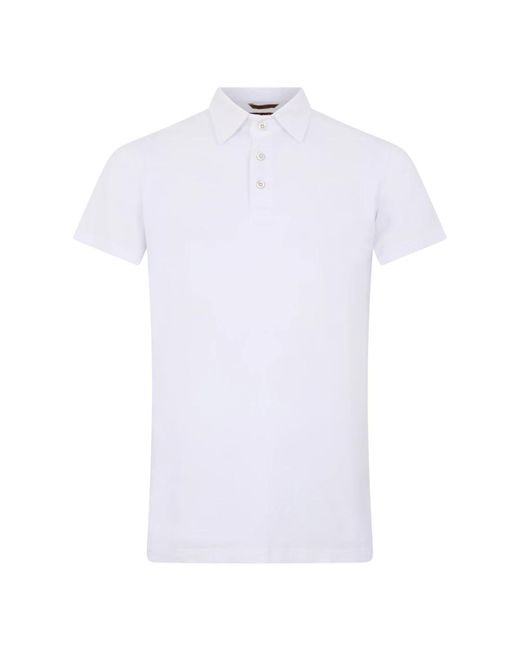 Moorer White Polo Shirts for men