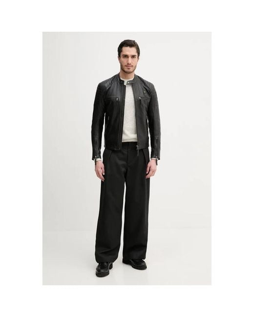 Light Jackets Blauer de hombre de color Black