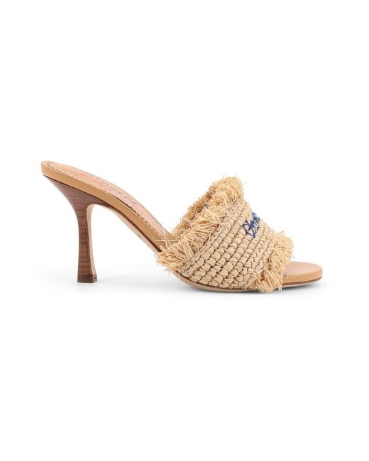 Heeled Mules di DSquared² in White