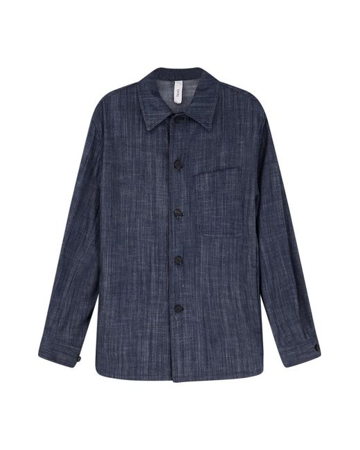 Hevò Blue Casual Shirts for men