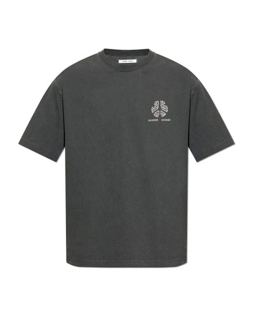 Samsøe & Samsøe Gray T-Shirts for men