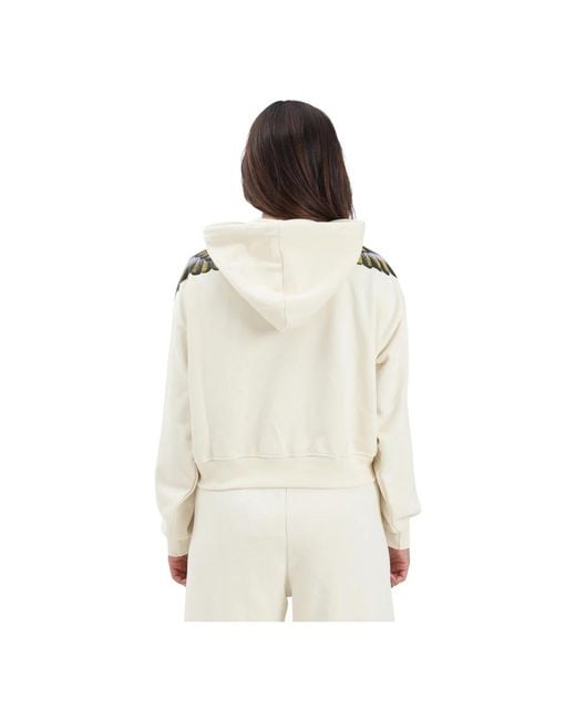 Marcelo Burlon Hoodies in het Natural