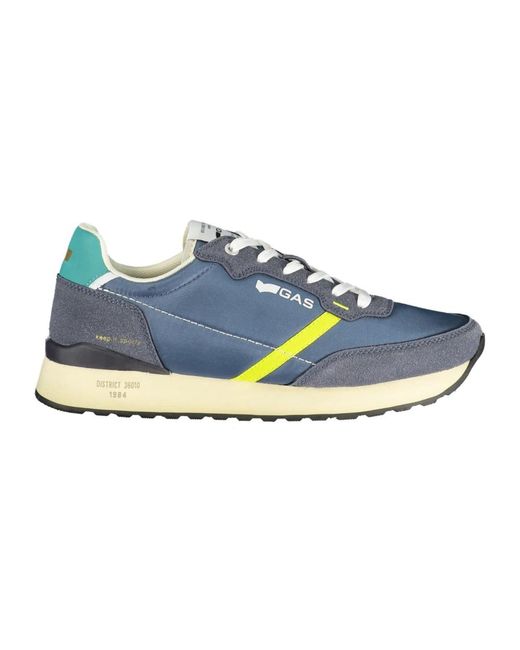 Gas Blue Sneakers for men