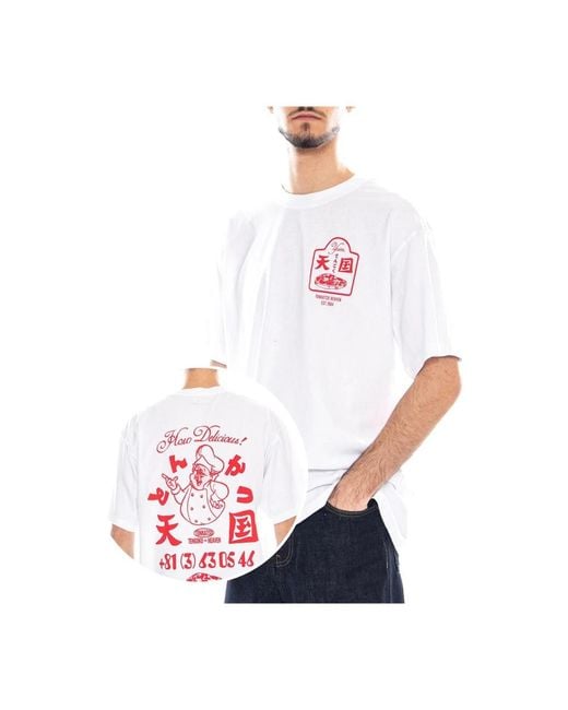 T-Shirts Edwin de hombre de color White