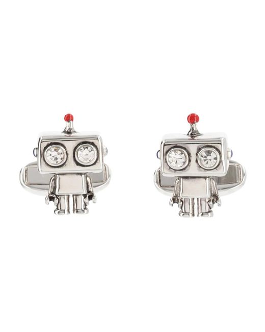Paul Smith Metallic Cufflinks & Tie Clips for men