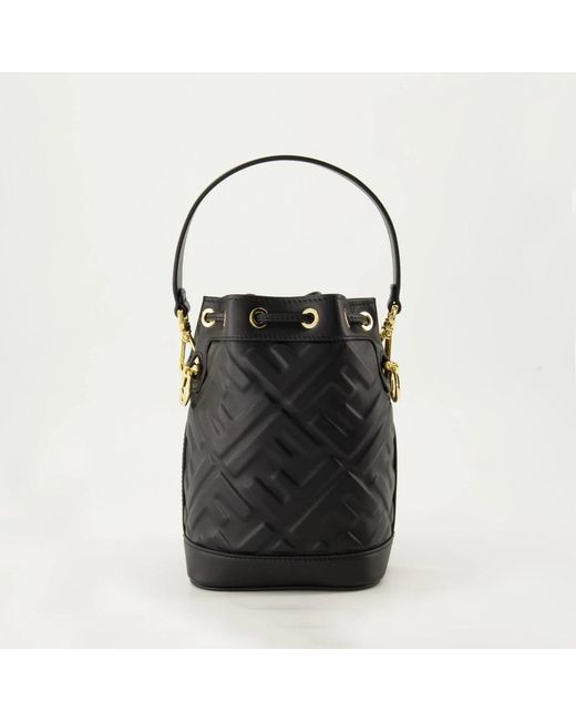 Fendi Black Bucket Bags