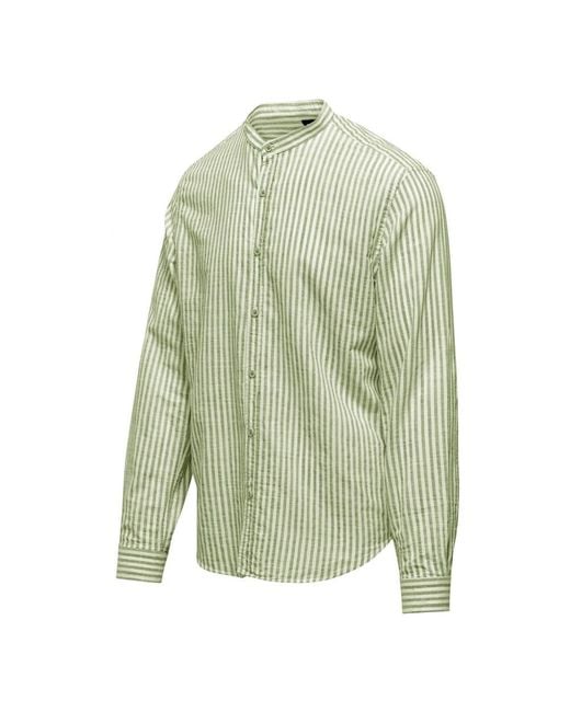 Bomboogie Green Casual Shirts for men