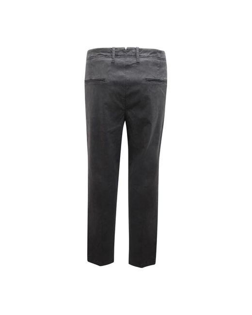 Peserico Gray Slim-Fit Trousers for men