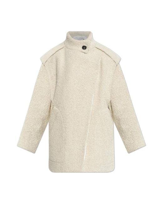 Single-Breasted Coats IRO en coloris White