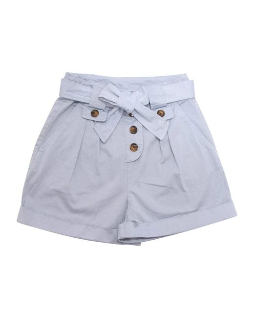 Woolrich Blue Short Shorts