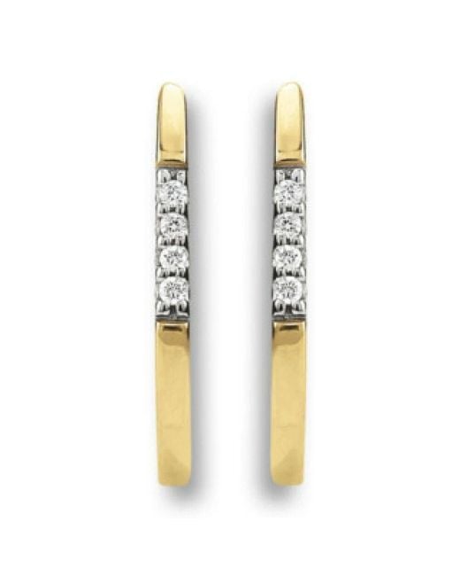 ONE ELEMENT Metallic Brillante Ohrringe Stecker
