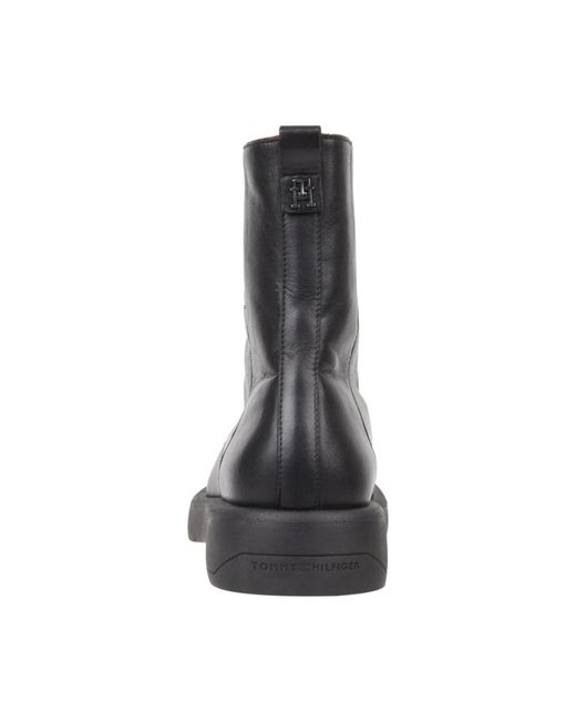Tommy Hilfiger Lace-Up Boots in het Black voor heren
