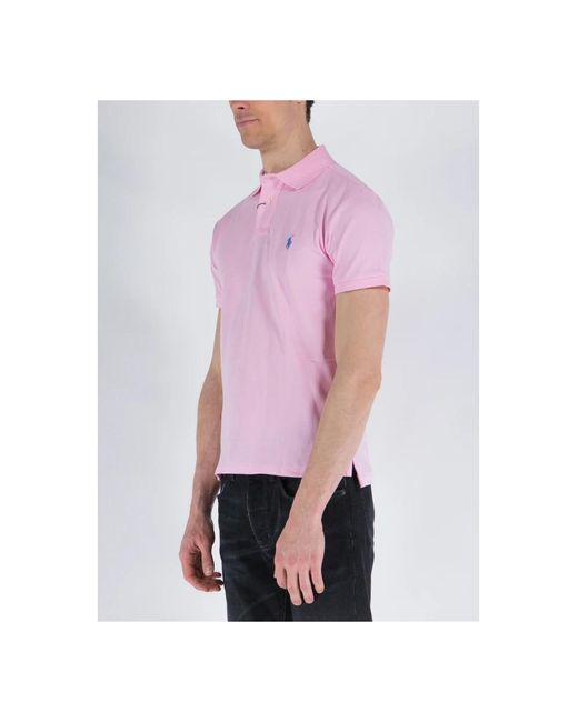 Ralph Lauren Purple Polo Shirts for men