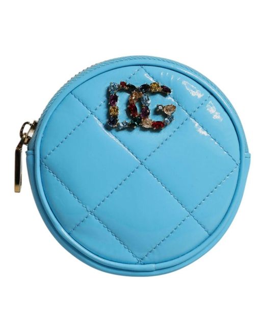 Dolce & Gabbana Blue Wallets & Cardholders