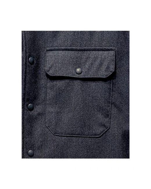 Mazzarelli Blue Casual Shirts for men