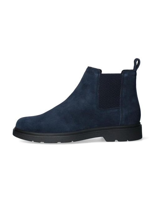Geox Blue Chelsea Boots for men