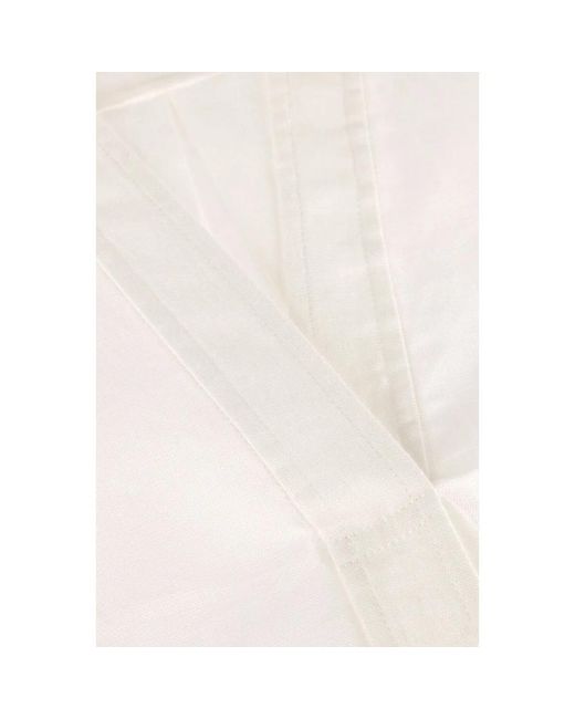 Resort Finest Overhemden ,Wit ,Korte Mouw Blouse Voor Stijlvolle Vrouwen in het White