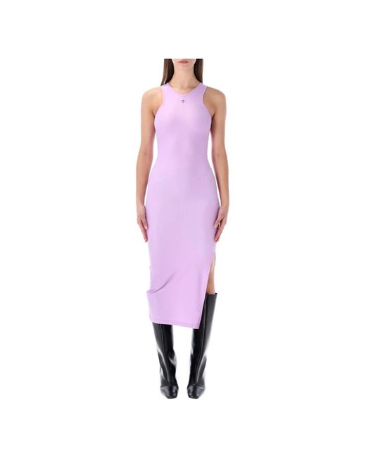Coperni Kleedjes ,Paars ,Tank Top Jurk in het Purple