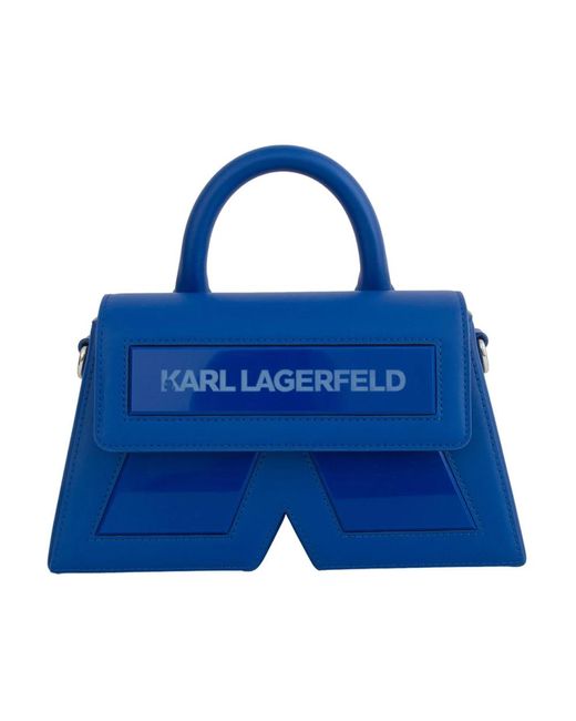 Karl Lagerfeld Blue Handbags