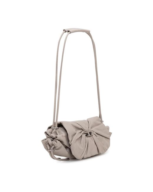 DIESEL Gray Shoulder Bags