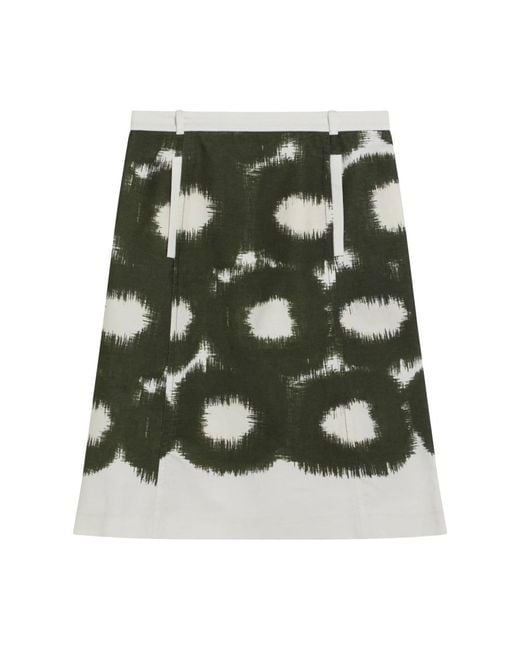 Prada Green Short Skirts
