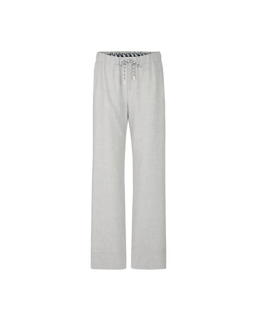 Marc Cain Straight Trousers in het Gray