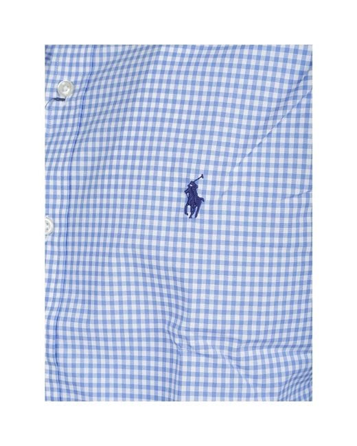 Ralph Lauren Sportliches langarmshirt in Blue für Herren