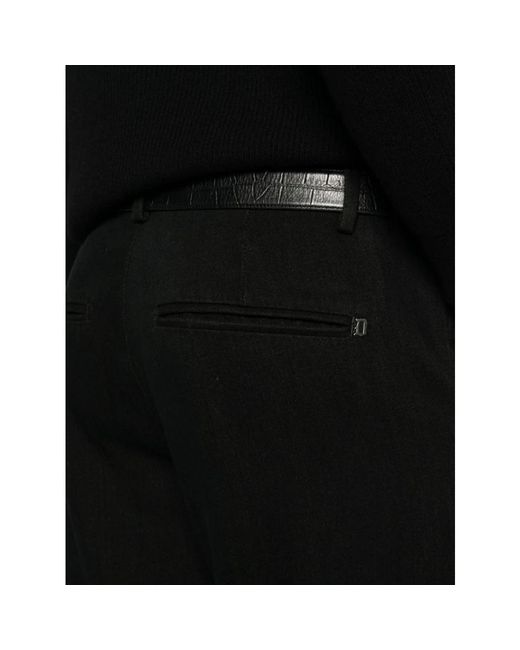 Dondup Black Straight Fit Jeans for men