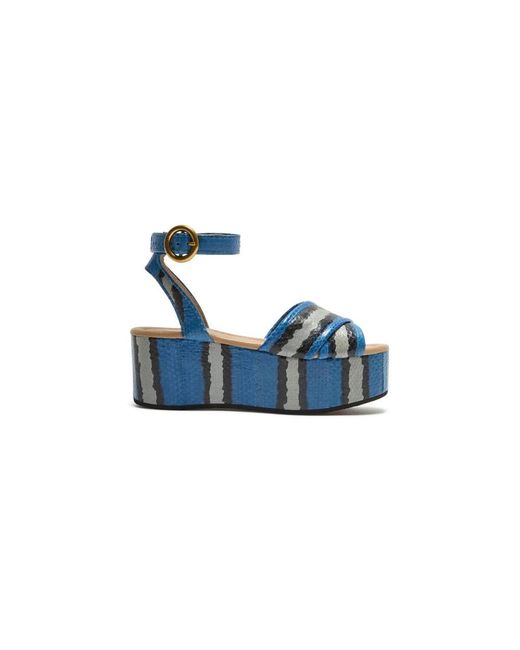 Maliparmi Blue Wedges