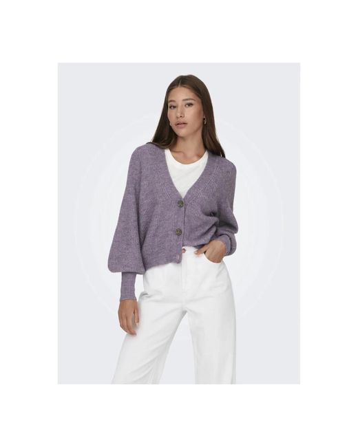 Knitwear > cardigans Jacqueline De Yong en coloris Purple