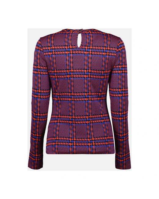 Rabanne Purple Long Sleeve T-Shirts