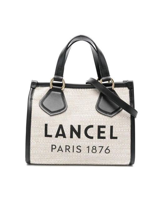 Lancel Black Natürlich schwarze sommer tote strandtasche