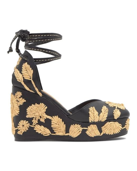 Castaner Metallic Wedges