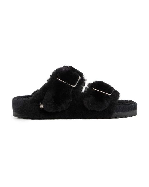 Birkenstock Sliders in het Black