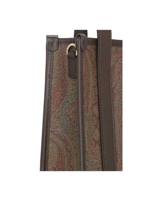 Etro Brown Shopping Bags