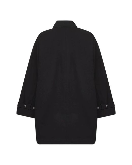 Totême  Black Single-Breasted Coats