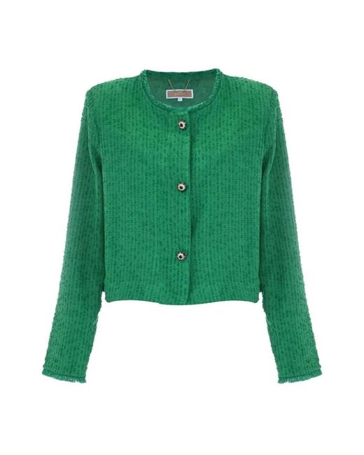 Kocca Green Tweed Jackets