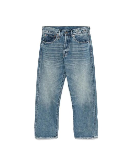 R13 Blue Straight Fit Jeans
