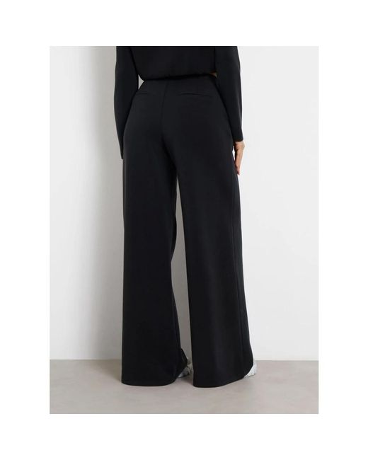 Trousers > wide trousers Guess en coloris Black