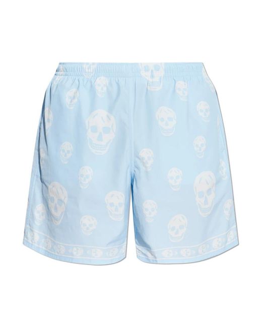 McQueen Blue Beachwear for men
