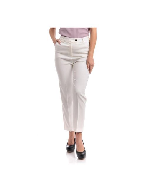 Trousers > cropped trousers Beatrice B. en coloris White