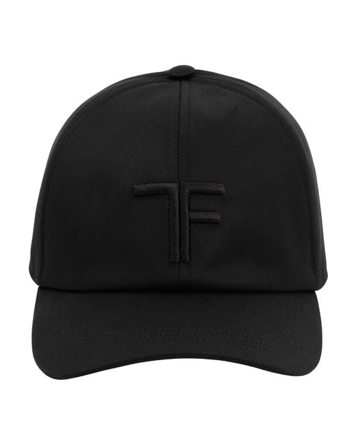 Cappellino baseball nero accessori di Tom Ford in Black da Uomo