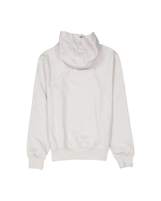 Herno White Hoodies for men
