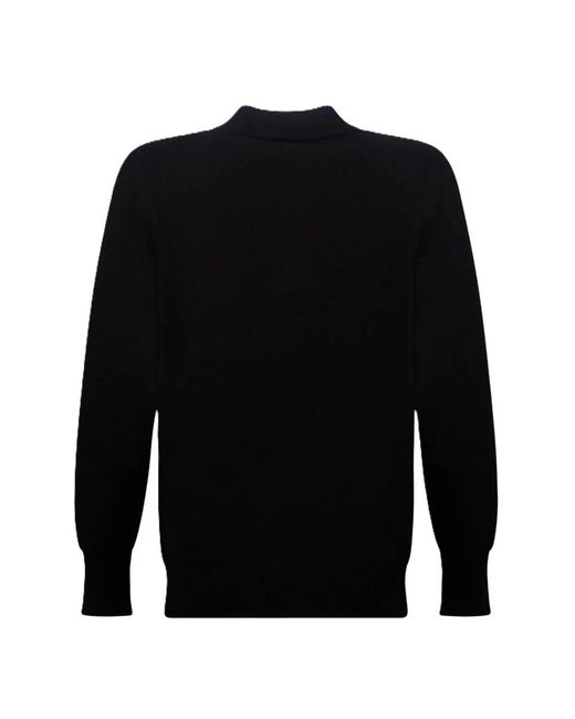 Polo Shirts Amaranto de hombre de color Black