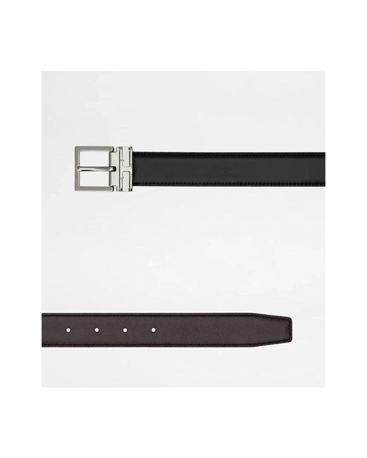 CINTURA BASIC SAFFIANO - Taglia 90 - Orciani
