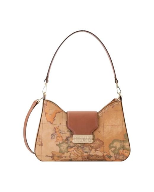 Alviero Martini 1A Classe Brown Shoulder Bags