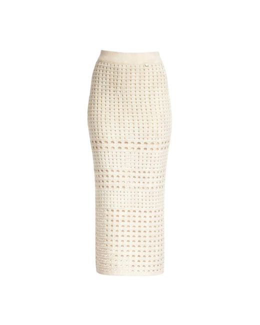 Liu Jo Natural Maxi Skirts